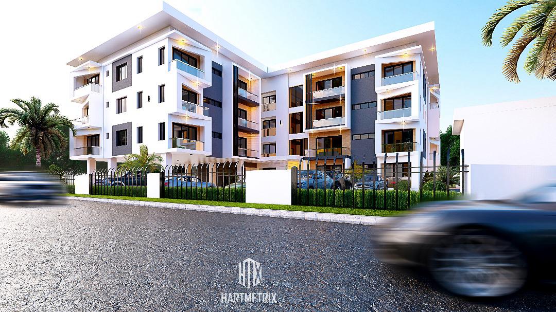 3 BEDROOM  BLOCK OF FLATS  WITH BQ